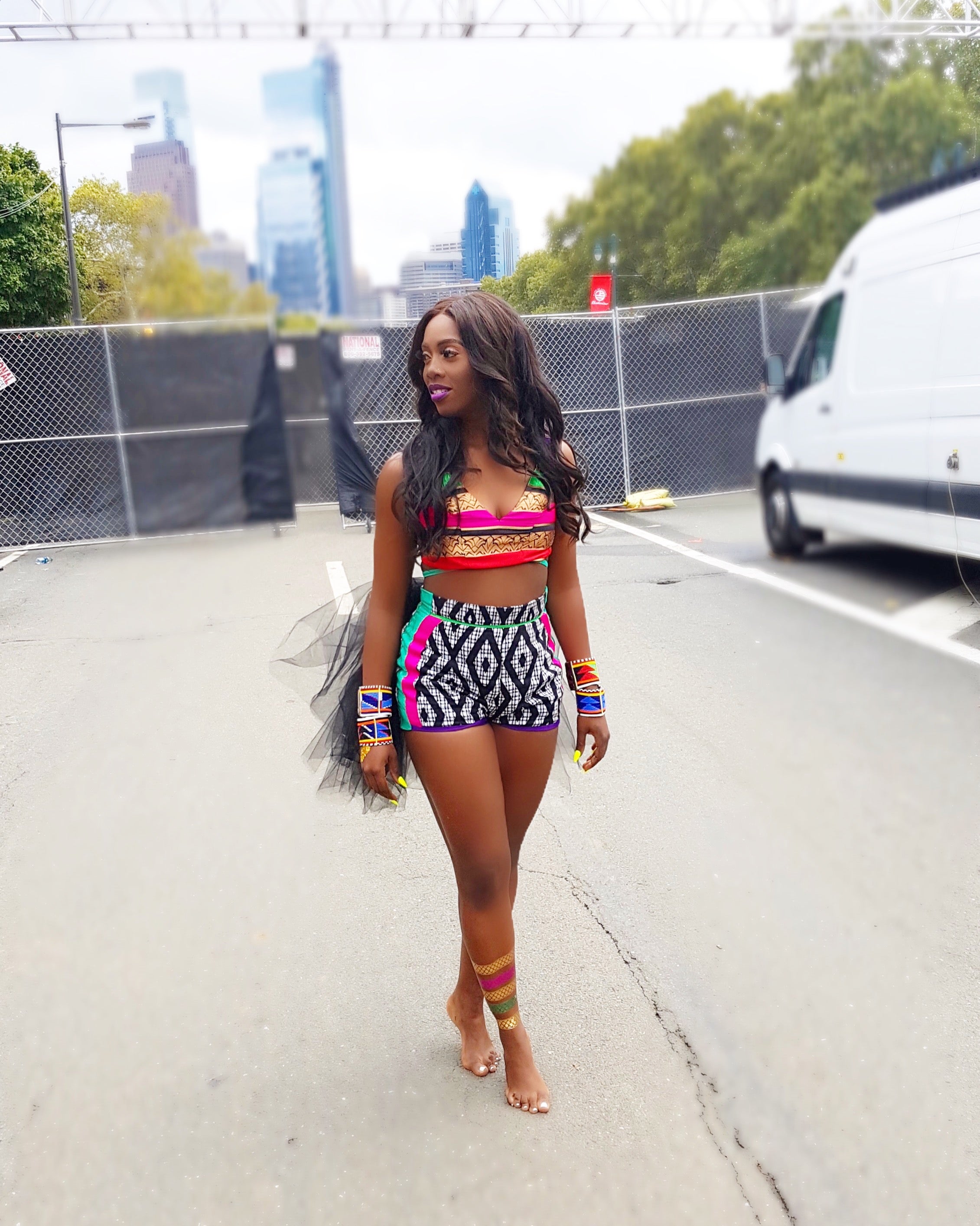 Afrobeat Diva Tiwa Savage Takes Us Behind The Scenes For Her Made In America Festival Debut
